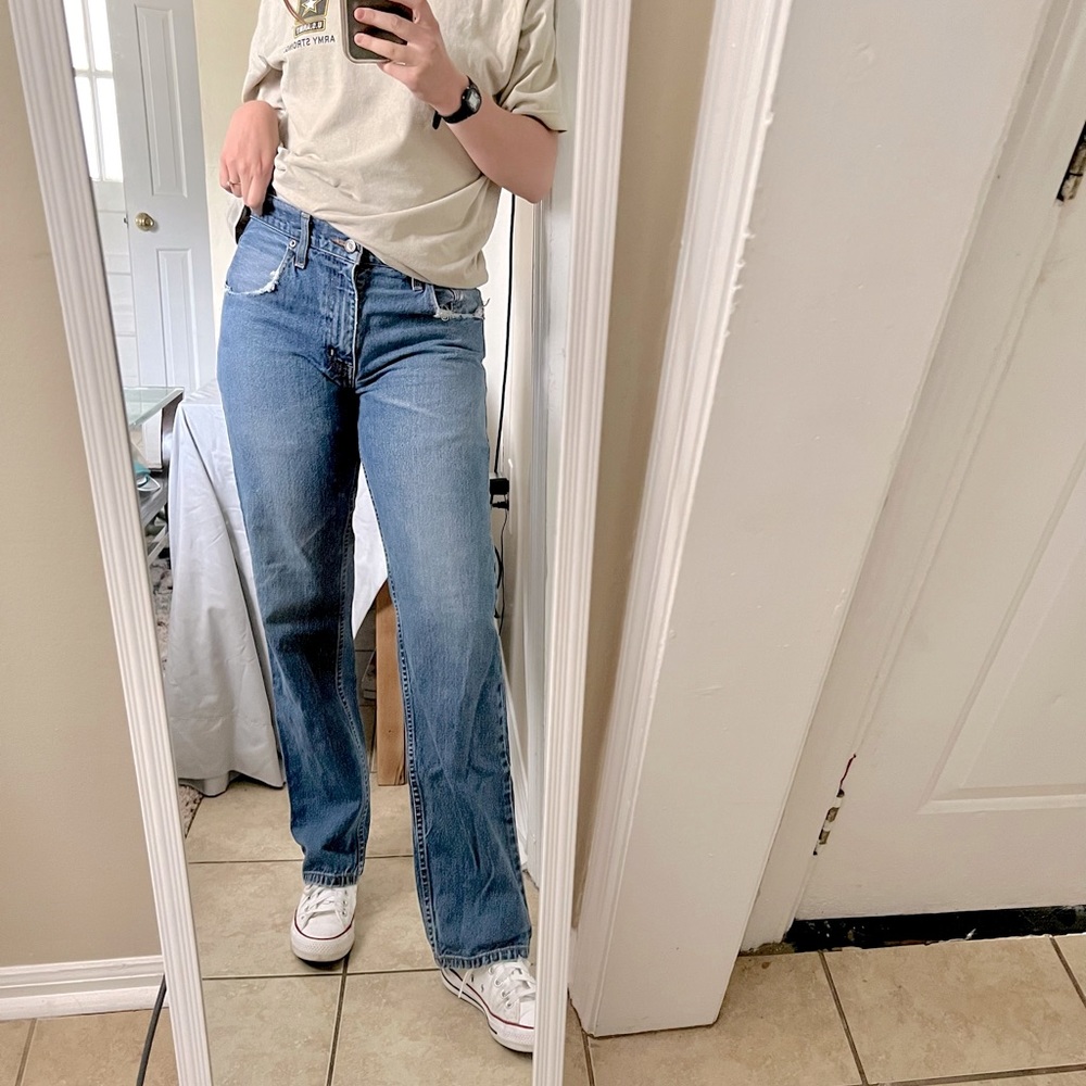 90s Arizona Brand Womens 8 Straight Leg Jeans